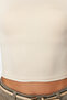 Taş Bisiklet Yaka Ay Kol Fitted/Vücuda Oturan Crop Örme Bluz TWOSS24BZ00446 - 5