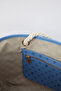 Blue Women's Beach Bag - Shoulder Bag 05PO24Y1864 - 4