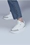 28746 High Top White - Gray Women's Sneaker Casual Sneakers - 2