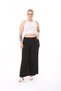 Wide Leg Gabardine Trousers - 4