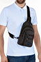 Newish Polo Desized Linen Fabric Waist Shoulder Bag with Ears and USB Shoulder Bag Body Bag Freebag Waterproof - 2