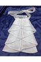 Florence Jabot Collar Victorian Tie White - 4