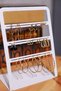 Jewelry Stand Jewelry Cube Rack Bracelet Necklace Set Jewelry Cabinet Organizer White