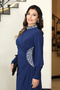 Hijab Evening Dress with Livan Stone Detail