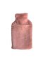 HOT WATER BAG POCKET PINK PLUSH THERMOFOR 26X17X2CM 1 LITER - 2