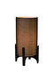 Wooden Lampshade Black Modern Stylish Bedroom Living Room Table Lamp - 3