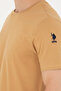 Camel Men's Basic Crew Neck 100% Cotton T-Shirt - River Style - 7