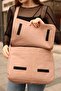 Women's Postman Large Size Canvas Unigue Written Shoulder Bag - 3