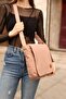Women's Postman Large Size Canvas Unigue Written Shoulder Bag - 6