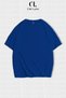 Unisex Women's and Men's World Printed Special Design Oversize T-Shirt Blue - 2