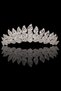 Zircon Stone Bridal Crown - Eye-Catching Elegance, Henna and Costume Crown for Weddings - 5