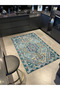 Green Traditional Geometric Modern Patterned Decorative Carpet Miravip569 - 2