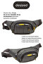 Newish Polo Desized Headphone USB Output Waist and Cross Shoulder Bag Chest Travel Freebag Waterproof - 4