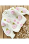 Hand Knitted Baby Rose Cardigan