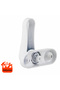 PVC Child Safety Latch Window Lock White Metal-zamak - 4