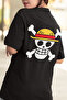 Anime One Piece Straw Hat Pirates Front - Back Printed T-Shirt