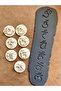 Chakra Symbols 7 Pcs 3 cm Ceramic Seal
