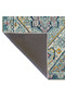Green Traditional Geometric Modern Patterned Decorative Carpet Miravip569 - 5