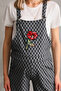 Pregnant Gardener Overalls - Embroidery with Front Snaps - 7