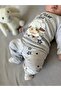 Lamb Embossed Printed Baby Double Set - 3