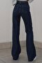 Bella Donna Stretch Fabric Wide-Leg Baggy Jeans - Loose-Fit Denim Pants - 5