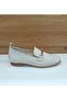 Ya3470 Bone Genuine Leather Casual Women's Shoes