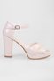 Women's Giselle Pearl Skin Platform Heeled Shoes - 2