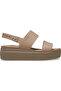 Brooklyn Low Wedge Women's Slippers 206453-2El Latte/Mushroom