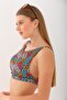Halter collar bikini top - 2