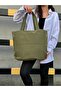 Large Volume Zippered Large Size Sports School Daily Shoulder Bag - 3