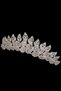 Zircon Stone Bridal Crown - Eye-Catching Elegance, Henna and Costume Crown for Weddings