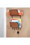 LETTERN, KEYCHAIN, HANGER 2 LAYER VEGAN LEATHER COATED 19X37X8CM