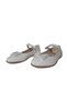 Kids Girls' White Velcro Daily Stylish Ballerina Shoes Ak65-889 - 2