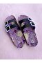 Anatomical Sole Non-Slip Plastic Adjustable Double Buckle Women's Pool Beach Home and Street Slippers - 5