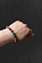 Restart Bracelet Natural Stones Tiger's Eye Stone - Crisocol Stone - Amethyst Stone - 3