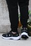 U.S. Polo Assn. Felix Black White Flexible Lightweight Original Product Men's Sports Shoes - 5