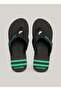 Black Men's Beach Slippers Sporty Hilfiger Beach Sandal - 4
