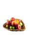 Bamboo Wicker Heart Model Decorative Bread - Fruit Basket - 4