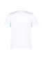 Beyaz %100 Pamuk Yıldız Baskılı Regular/Normal Kalıp Bisiklet Yaka Örme T-Shirt TWOSS24TS00095 - 8