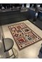 Ethnic Patterned Woven Base and Decorative Carpet Miravip619