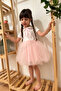 Pink Ribbon Baby Collar Short Sleeve Baby Girl Dress - Heidi - 3
