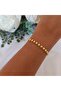 Gold Sport Necklace and Bracelet Set - 2