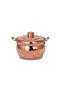 Turna Copper Mini Casserole Pot 2 No 13 Cm Hand Forged Red Turna8175-1