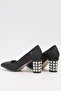 ® |   Pc-51201 - 3478 Black Satin - Women's Heeled Shoes - 3