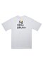 Unisex Vegan White T-shirt - No More Drama Design - 3