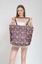 Women's Large Size Ethnic Authentic Bohemian Beach Bag - 2