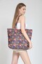 Women's Large Size Ethnic Authentic Bohemian Beach Bag - 3