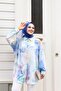 Jesika Fabric Digital Printed Hijab Shirt (Shirt length 80cm) - 4