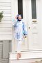 Jesika Fabric Digital Printed Hijab Shirt (Shirt length 80cm) - 7