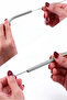 4Pcs Steel Straws + 2Pcs Cleaning Brush Drink Stick Rod - 3